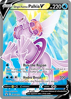 Origin Forme Palkia V (SWSH 253) SWSH Black Star Promos.webp