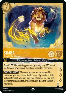 Simba - King in the Making (Foil).webp