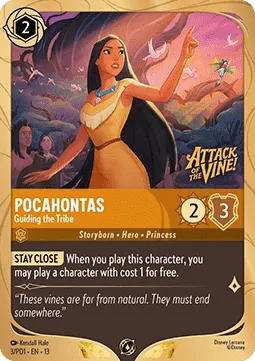 Pocahontas - Guiding the Tribe (Foil).webp