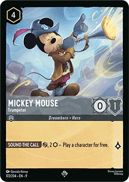 Mickey Mouse - Trumpeter (FOIL) - Fabled.webp