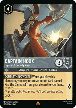 Captain Hook - Captain of the Jolly Roger (FOIL) - Fabled.webp