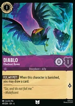 Diablo - Obedient Raven (FOIL) - Azurite Sea.webp