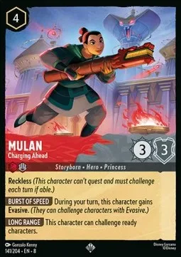 Mulan - Charging Ahead (V.1) (FOIL) - Reign of Jafar.webp