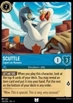 Scuttle - Expert on Humans (FOIL) - Ursula's Return.webp