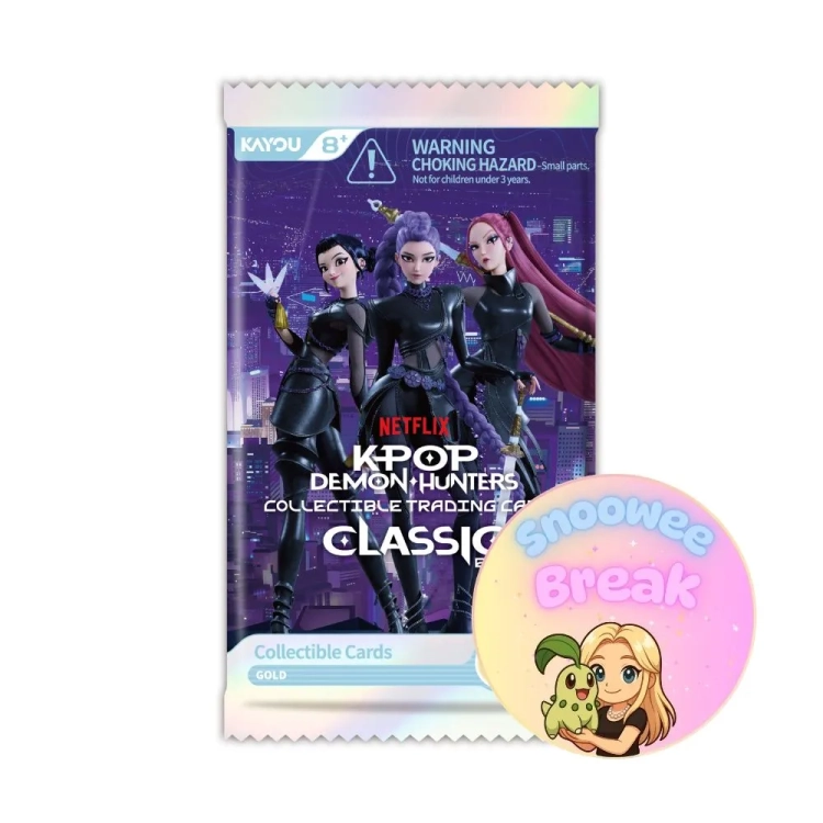 K-Pop Demon Hunters Classic Edition - Gold Booster - Snoowee Booster Break.webp
