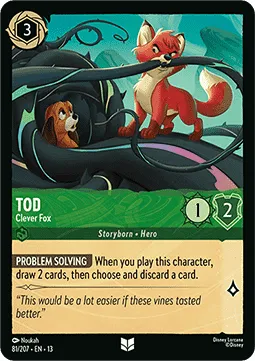 Tod - Clever Fox (FOIL) - Attack of the Vine!.webp