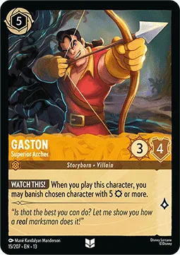 Gaston - Superior Archer (FOIL) - Attack of the Vine!.webp