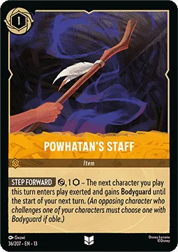 Powhatan's Staff (FOIL) - Attack of the Vine! .webp