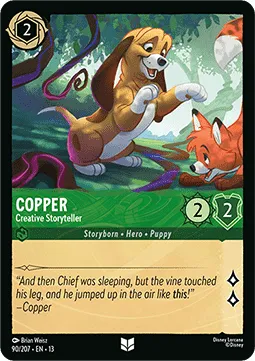 Copper - Creative Storyteller (FOIL) - Attack of the Vine!.webp