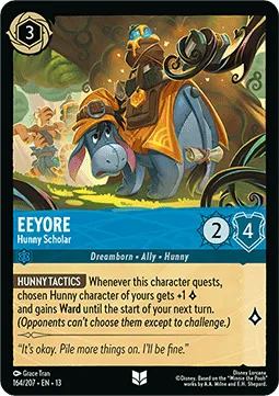 Eeyore - Hunny Scholar (FOIL) - Attack of the Vine!.webp