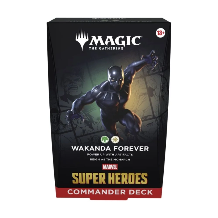 Marvel Super Heroes - Commander Deck Wakanda Forever.webp