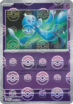 Frillish (xWHT 044) - White Flare Additionals - Pokeball reverse holo.webp
