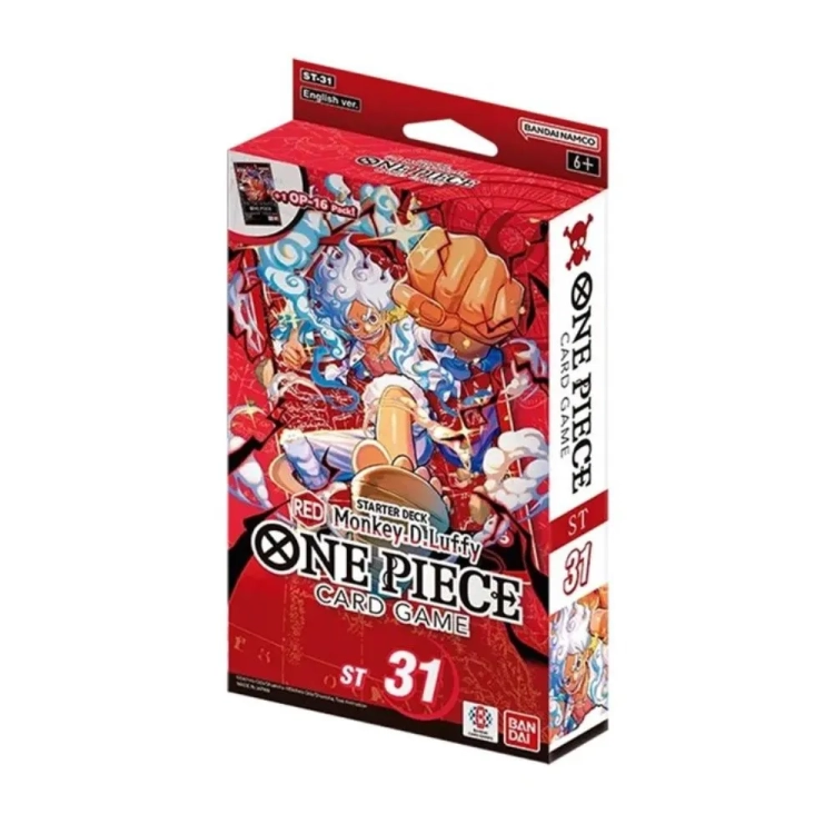 One Piece The Card Game - ST-31 - Starter Deck - Red Monkey D. Luffy.webp