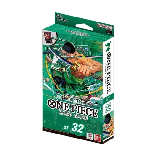 One Piece The Card Game - ST-32 - Starter Deck - Green Roronoa Zoro.webp
