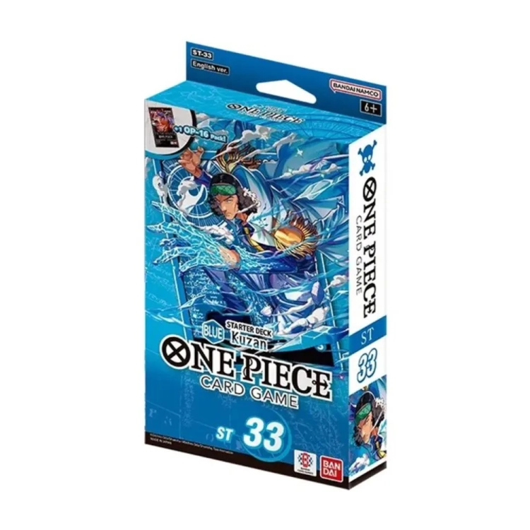 One Piece The Card Game - ST-33 - Starter Deck - Blue Kuzan.webp