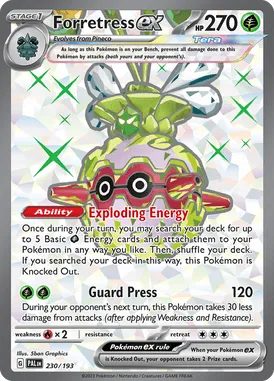 Forretress ex (PAL 230) Paldea Evolved.webp