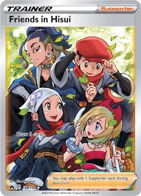 Friends in Hisui (CRZ 148) Crown Zenith.webp