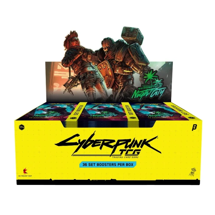 Cyberpunk TCG Welcome to Night City - BETA Booster Box.webp