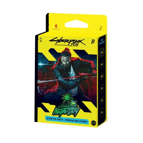 Cyberpunk TCG Welcome to Night City - Beta Starter Deck - Embracing Power.webp