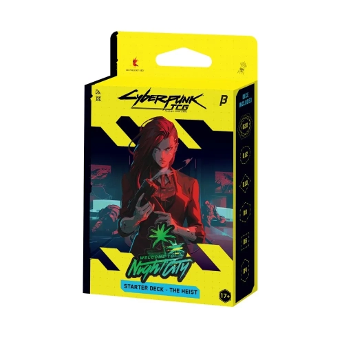 Cyberpunk TCG Welcome to Night City - Beta Starter Deck - The Heist.webp