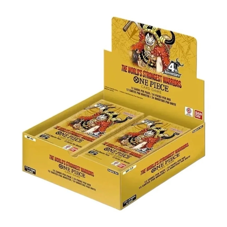 One Piece The Card Game - OP17 - The World's Strongest Warriors - Booster Box.webp