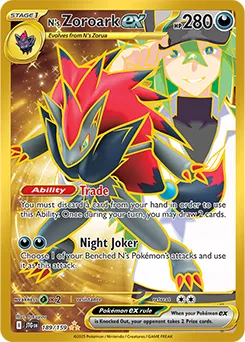 N's Zoroark ex (JTG 189).webp