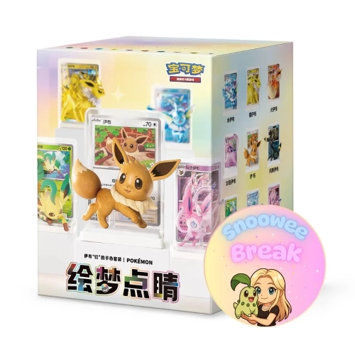 Pokemon Dream Painting Collection Eevee &amp; Friends - Snoowee Booster Break.webp