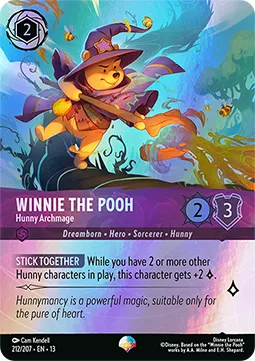 Winnie the Pooh - Hunny Archmage (V.2) - Attack of the Vine!.webp
