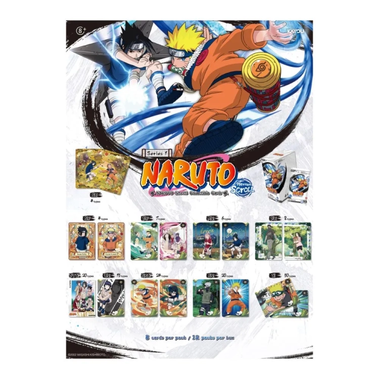 Naruto Smriti Collectible Cards - Heaven Scroll - Platinum Blister 2.webp