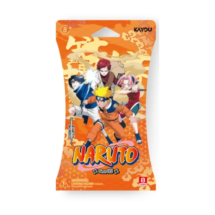 Naruto Smriti Collectible Cards - Earth Scroll - Gold Blister.webp