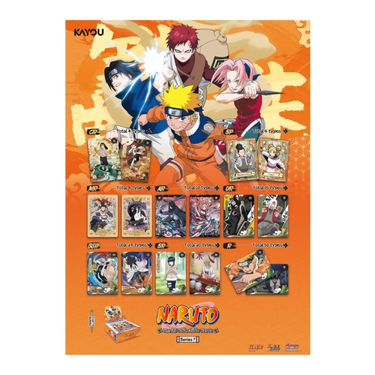 Naruto Smriti Collectible Cards - Earth Scroll - Gold Blister 2.webp