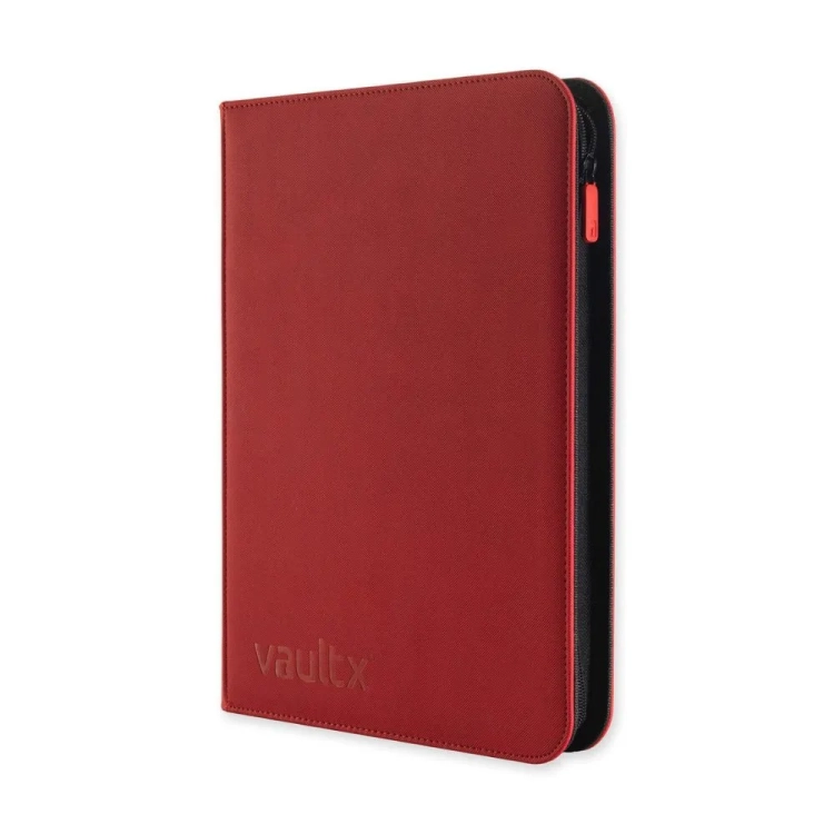Album Vault X - 9-Pocket Exo-Tec - Zip Binder - Czerwony.webp