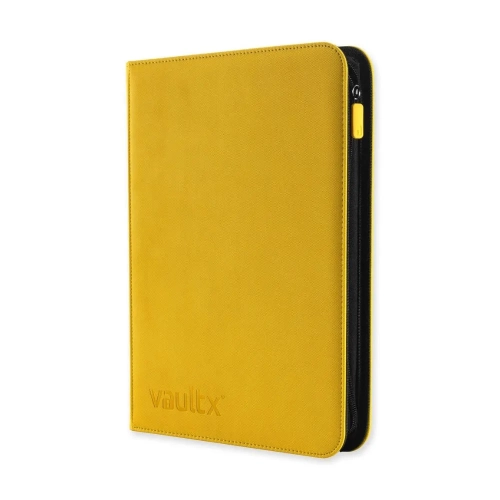 Album Vault X - 9-Pocket Exo-Tec - Zip Binder - Żółty.webp