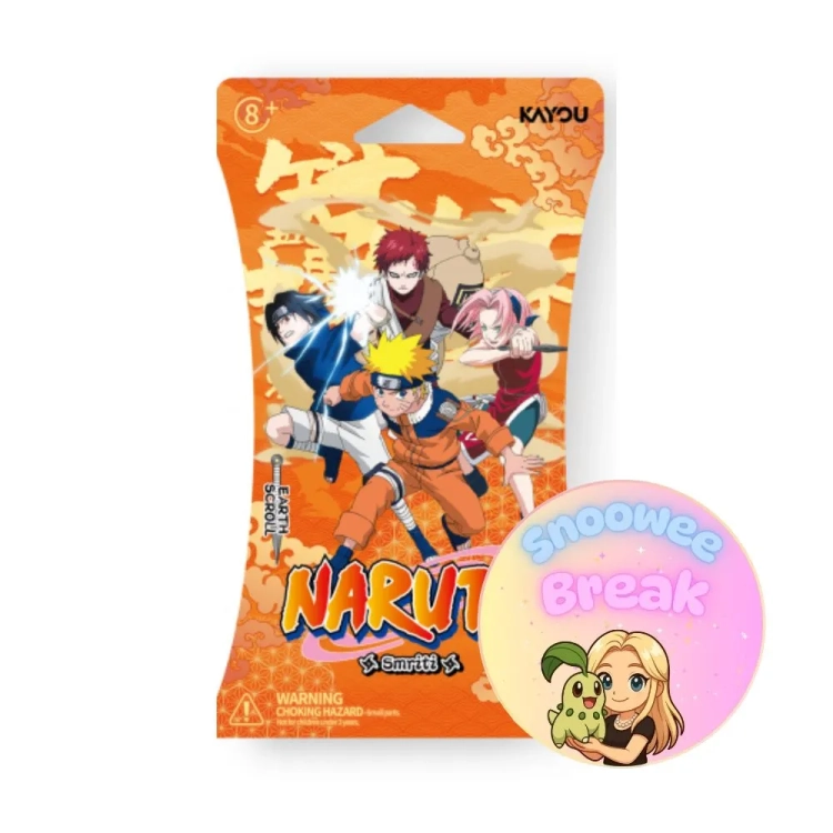 Naruto Smriti Collectible Cards - Earth Scroll - Gold Blister - Snoowee Booster Break.webp