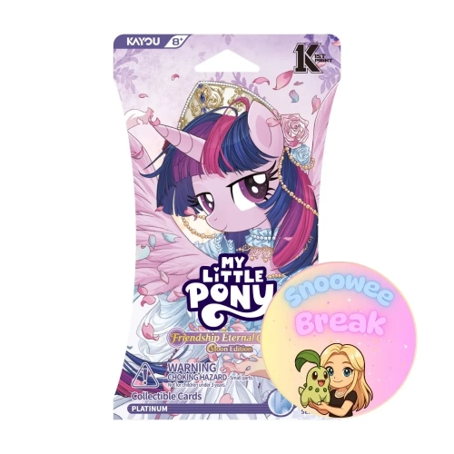My Little Pony Frendship Eternal Cards - Moon Edition - Platinum Blister - Snoowee Booster Break.webp