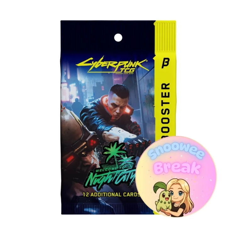 Cyberpunk TCG Welcome to Night City - BETA Booster - Snoowee Booster Break.webp