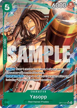 Yasopp (OP17-031) (V.2) - The World’s Strongest Warriors.webp