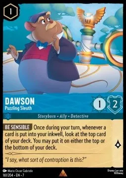 Dawson - Puzzling Sleuth (FOIL) - Archazia's Island.webp