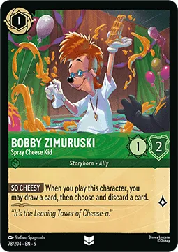 Bobby Zimuruski - Spray Cheese Kid (FOIL) - Fabled.webp