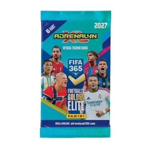 Panini Fifa 365 Adrenalyn XL 2027 saszetka z kartami.webp
