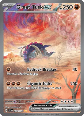 Great Tusk ex (SVI 246) Scarlet &amp; Violet.webp