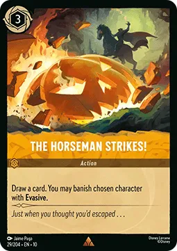 The Horseman Strikes! (V.1) (FOIL) - Whispers in the Well.webp