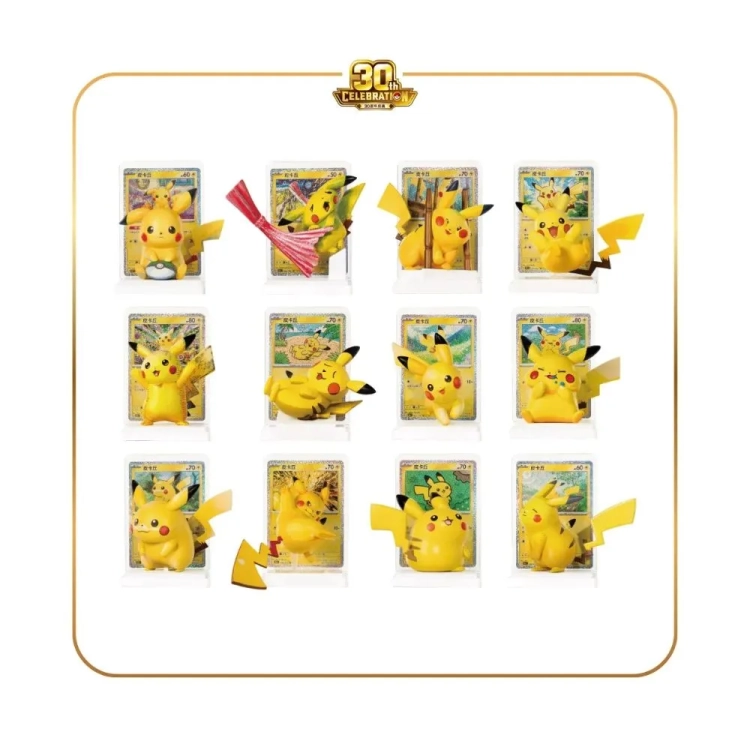Pokemon Dream Painting Collection Pikachu 30th Anniversary Edition 2.webp