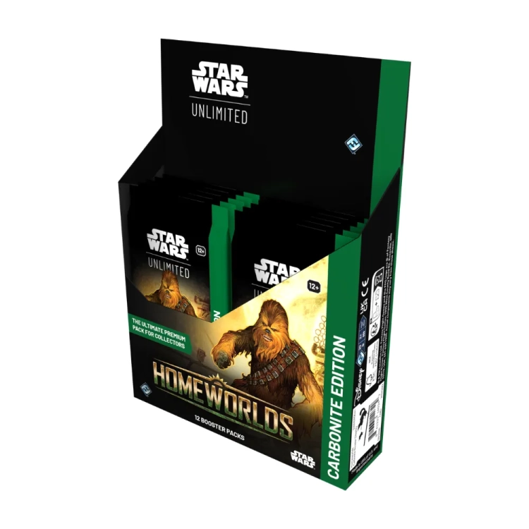 Star Wars Unlimited Card Game - Homeworlds - Carbonite Booster Display.webp
