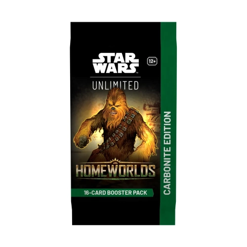 Star Wars Unlimited Card Game - Homeworlds - Carbonite Booster.webp