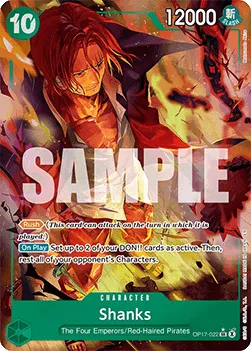 Shanks (OP17-022) (V.2) - The World’s Strongest Warriors.webp