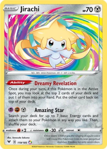 Jirachi (VIV 119) Vivid Voltage.webp