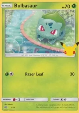 Bulbasaur (MCD25 1) McDonald's Collection 25th Anniversary.webp