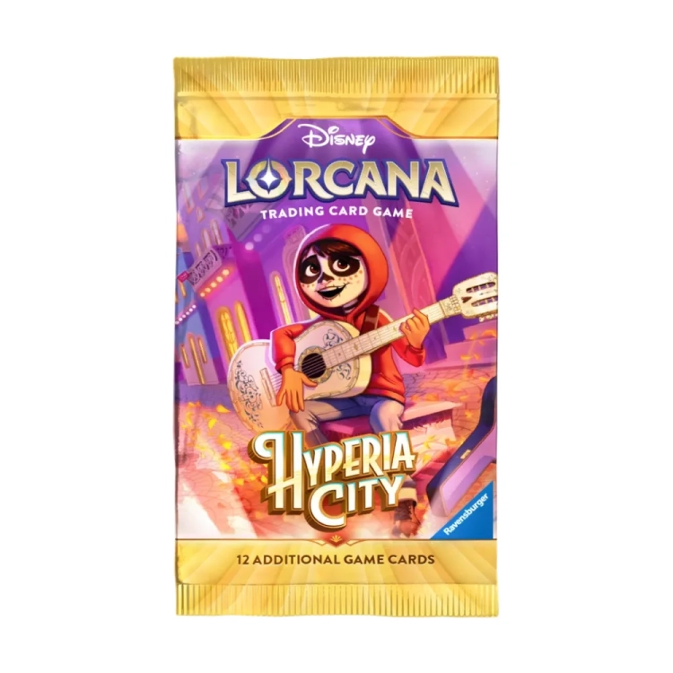 Disney Lorcana Hyperia City (Set14) booster pack.webp