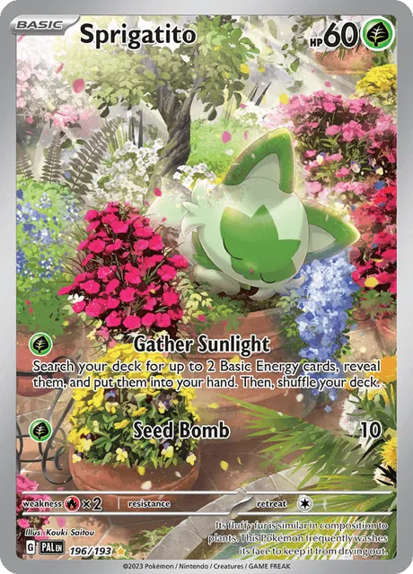 Sprigatito (PAL 196) Paldea Evolved.webp